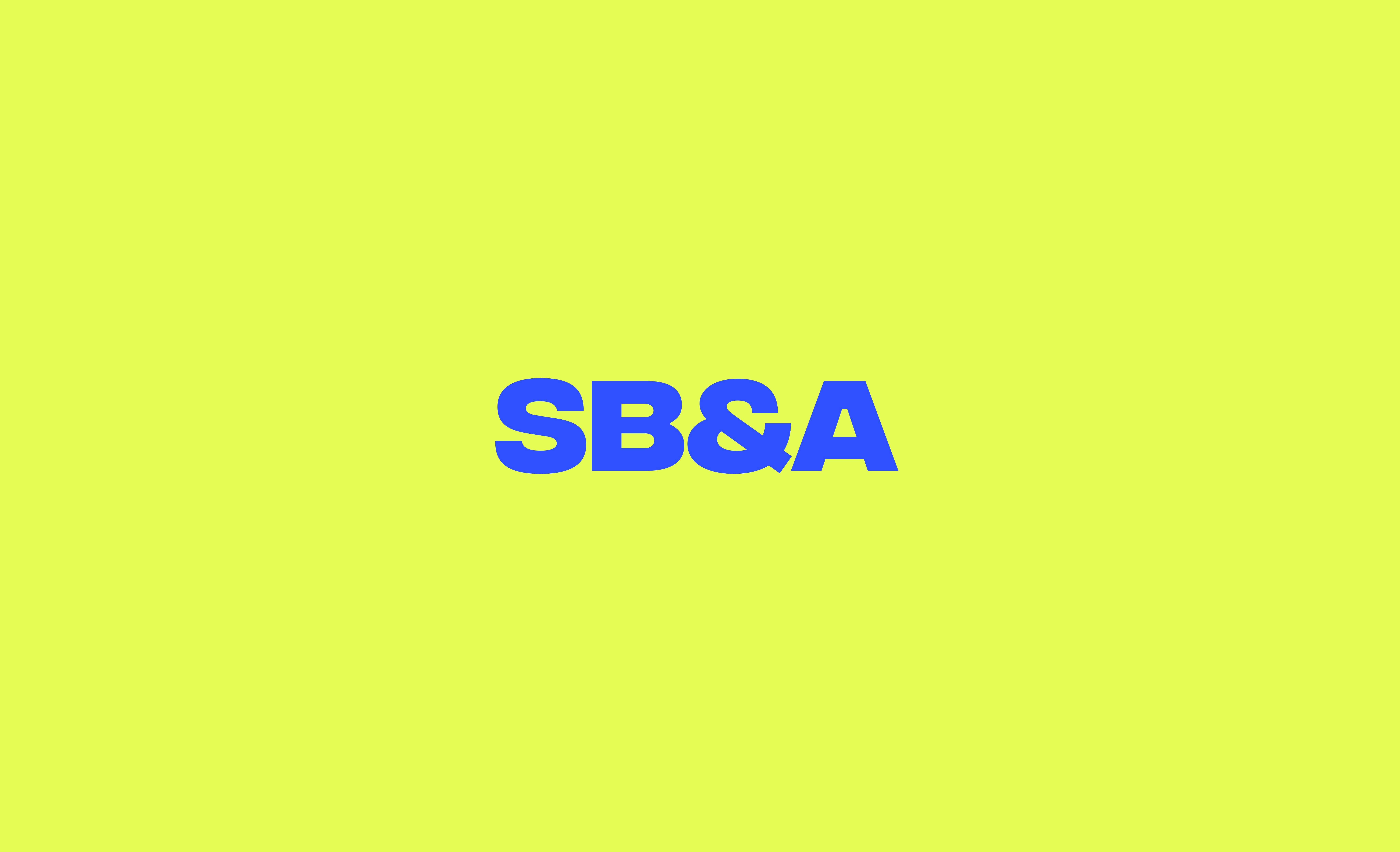 SB&A Rebrand